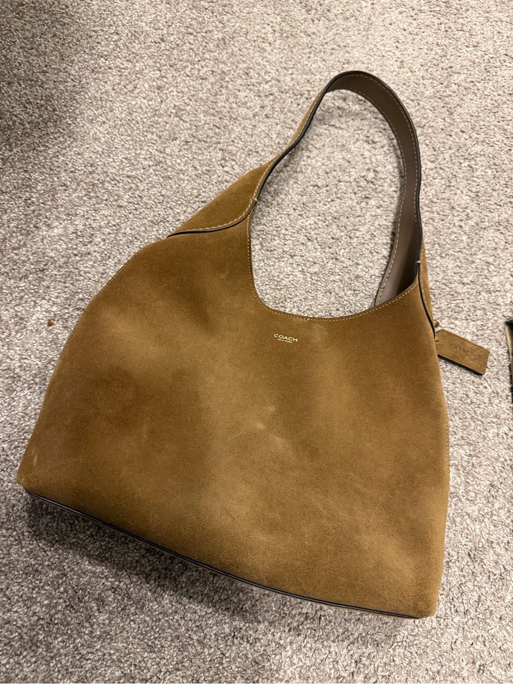 Coach Suede Brooklyn Bag